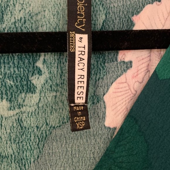 Anthropologie Green Floral Dress - Picture 5 of 6